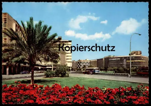 ÄLTERE POSTKARTE KUWAIT HILTON HOTEL KUWEIT cpa AK Ansichtskarte postcard