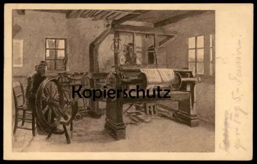 ÄLTERE POSTKARTE EMSDETTEN BLICK AUF DIE STADT TRIBÜNEN FUSSBALL-STADION Fussballplatz Ansichtskarte cpa postcard AK