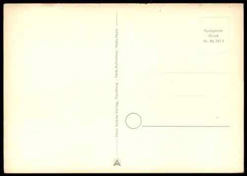 ALTE POSTKARTE KÖNIGSWINTER AM RHEIN MIT PETERSBERG SCHIFF FOTO HANS HARTZ ship Rhine Rhin Rijn Ansichtskarte postcard