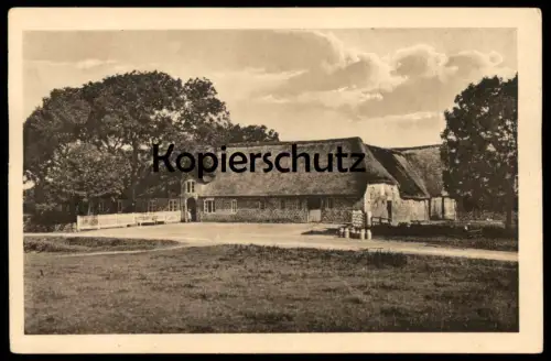 ALTE POSTKARTE SÜDER-SEIERSLEFF SÖNDER SEJERSLEV BAUERNHAUS BAUERNHOF farm house ferme Milchkanne bidon à lait postcard