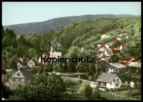 ÄLTERE POSTKARTE LUFTKURORT EISENSCHMITT EIFEL PANORAMA WITTLICH-LAND cpa AK postcard Ansichtskarte