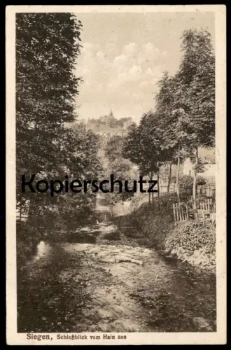 ALTE PRÄGE POSTKARTE SIGMARINGEN SCHLOSS PASSEPARTOUT WAPPEN castle chateau cpa AK Ansichtskarte postcard