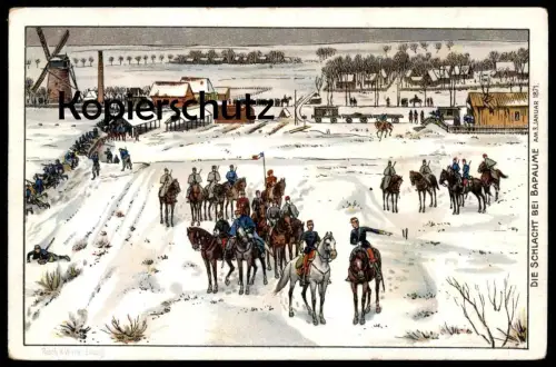 ALTE POSTKARTE DIE SCHLACHT BEI BAPAUME WINDMÜHLE mole molen moulin mill windmill Batpalmen postcard cpa Ansichtskarte