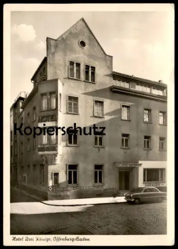 ÄLTERE POSTKARTE SASBACHWALDEN HOHRITT HOTELBAU VOR DEM BRANDUNGLÜCK STERNELOKAL A. & P. HUBER Stempel Sternschnuppe