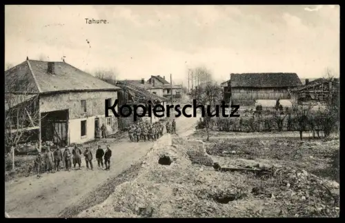 ALTE POSTKARTE TAHURE PANORAMA FELDPOST 1915 Sommepy-Tahure 1. Weltkrieg guerre Ansichtskarte postcard AK cpa