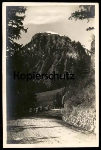 ALTE POSTKARTE HINDELANG ALLGÄU HIRSCHBERG WEG STRASSE BAYERN Ansichtskarte cpa AK postcard