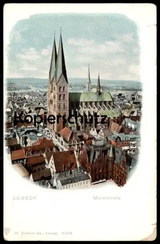 ALTE POSTKARTE LÜBECK DOM UND MUSEUM 1913 cpa postcard AK Ansichtskarte