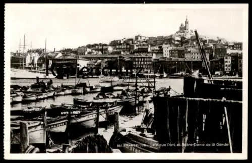 ÄLTERE POSTKARTE ROSTOCK MARIENKIRCHE MIT LANGER STRASSE Autos Auto Verkehr AK Ansichtskarte cpa postcard