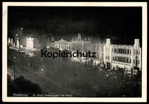 ÄLTERE POSTKARTE ARP-SCHNITGER-ORGEL ST. JACOBI KIRCHE HAMBURG orgue organ church église cpa AK Ansichtskarte postcard