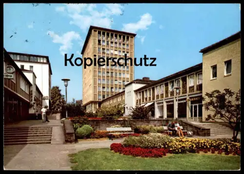 ÄLTERE POSTKARTE KASSEL TREPPENSTRASSE TOTO LOTTO DÖPFER MÖBEL MAUSER Treppenstraße AK Ansichtskarte cpa postcard