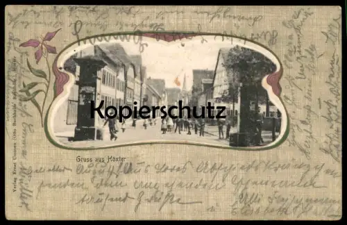 ALTE POSTKARTE GRUSS AUS HÖXTER WESTFALEN Ansichtskarte AK postcard cpa