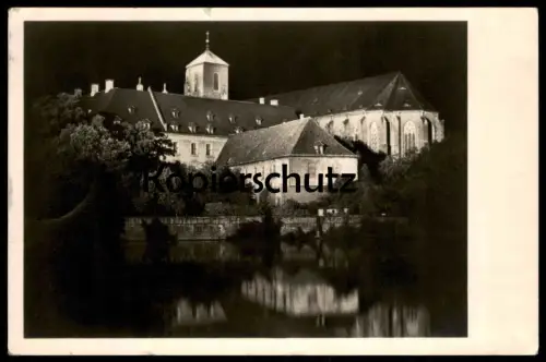 ALTE POSTKARTE BRESLAU SANDKIRCHE BEI NACHT 1941 Kirche Schlesien church Wroclaw postcard AK cpa Ansichtskarte