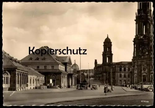 ÄLTERE POSTKARTE GRÜSSE AUS DRESDEN BOGENSCHÜTZE Ansichtskarte AK cpa postcard