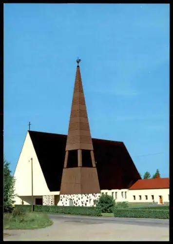 ÄLTERE POSTKARTE SUOMUSSALMEN KIRKKO SUOMUSSALMI Kirche Finnland Suomi church église postcard cpa Ansichtskarte AK