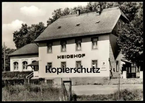 ÄLTERE POSTKARTE DIPPOLDISWALDE HEIDEHOF BETRIEBSFERIENHEIM DER VE HANDELSORGANISATION WTB STADT DRESDEN Ansichtskarte