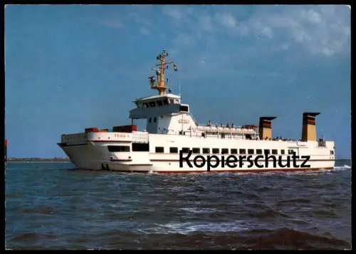 ÄLTERE POSTKARTE M/S VISTAFJORD NORWEGIAN AMERICAN CRUISES DAMPFER FÄHRE MS ferry Schiff ship cpa postcard AK