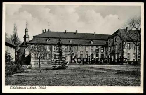ALTE POSTKARTE WILLEBADESSEN IN WESTFALEN SCHLOSS castle chateau Ansichtskarte AK postcard cpa