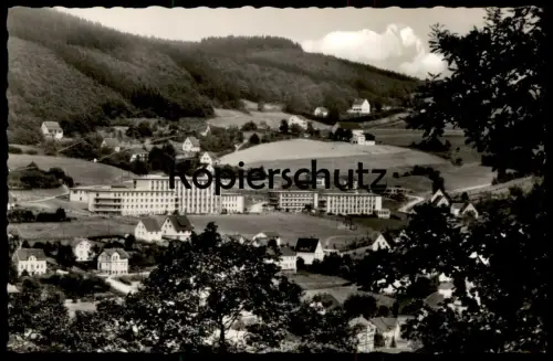 ÄLTERE POSTKARTE PLETTENBERG EVANGELISCHES KRANKENHAUS HOSPITAL PANORAMA Ansichtskarte AK cpa postcard