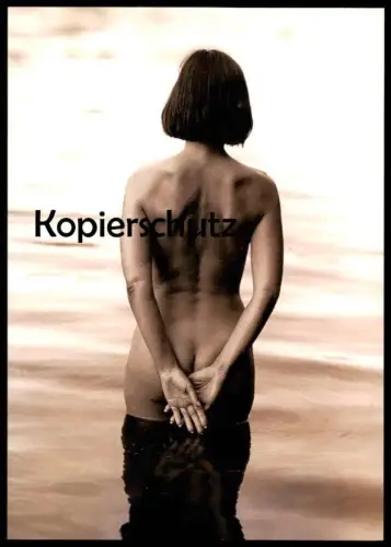 POSTKARTE WERNER GRITZBACH AKT NACKTE STEHENDE FRAU EROTIK POPO eroticism femme nus nude woman bottom nudity postcard AK