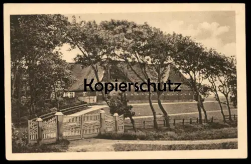 ALTE POSTKARTE CHRISTIAN ALBRECHTS KOOG GALMSBÜLL Ansichtskarte AK cpa postcard