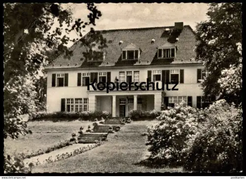 ÄLTERE POSTKARTE BERLIN NIKOLASSEE HAUS SCHWANENWERDER EVANG. KIRCHE BERLIN BRANDENBURG