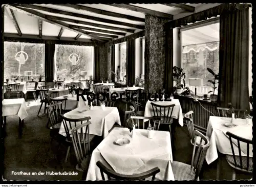 ÄLTERE POSTKARTE FORSTHAUS AN DER HUBERTUSBRÜCKE KURT SCHULZE STÖLPCHENWEG BERLIN WANNSEE Ansichtskarte cpa postcard