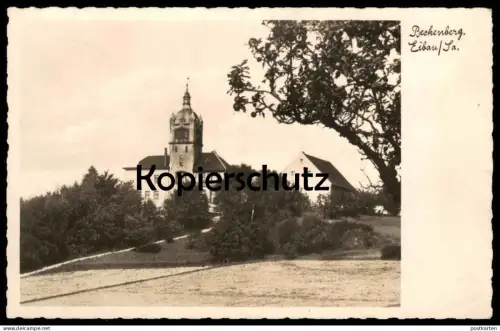 ALTE POSTKARTE BECKENBERG EIBAU 1942 OBERLAUSITZ IN SACHSEN Ansichtskarte AK cpa postcard