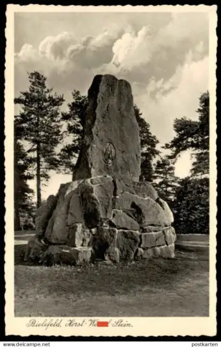 ALTE POSTKARTE BIELEFELD HORST-WExxxL-STEIN Ansichtskarte cpa postcard AK