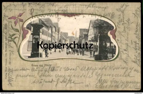 ALTE POSTKARTE GRUSS AUS HÖXTER WESTFALEN Ansichtskarte AK postcard cpa