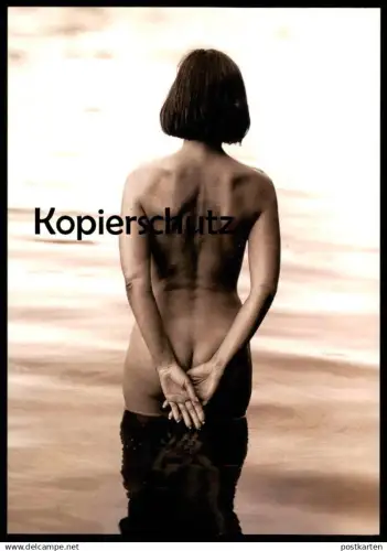 POSTKARTE WERNER GRITZBACH AKT NACKTE STEHENDE FRAU EROTIK POPO eroticism femme nus nude woman bottom nudity postcard AK