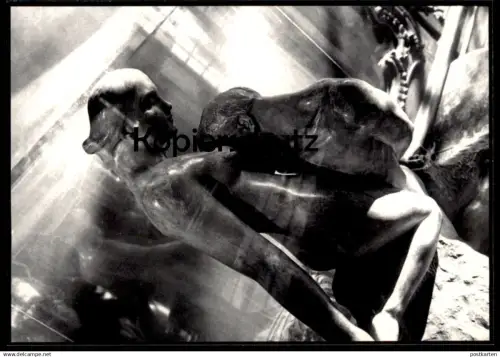 ÄLTERE POSTKARTE MUSÉE AUGUSTE RODIN AKT FRAU MANN TOM HOENIG FRANKFURT EDGAR nude woman man postcard cpa Ansichtskarte