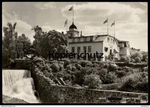 ALTE POSTKARTE LILLEHAMMER VICTORIA HOTELL FELDPOST 1940 Norway Norge Hotel postcard AK Ansichtskarte cpa