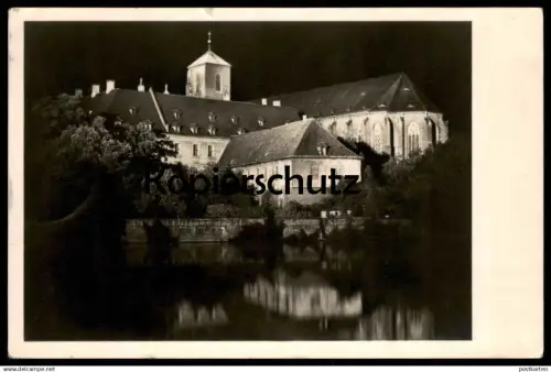 ALTE POSTKARTE BRESLAU SANDKIRCHE BEI NACHT 1941 Kirche Schlesien church Wroclaw postcard AK cpa Ansichtskarte