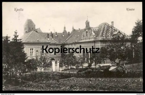 ALTE POSTKARTE KONITZ KLOSTER WESTPREUSSEN CHOJNICE Conitz Polska Polen Poland Ansichtskarte AK cpa postcard