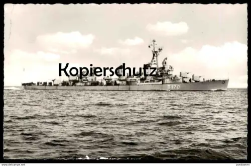 ÄLTERE POSTKARTE KIEL MARINE ZERSTÖRER Z 1 D170 Kriegsschiff warship war vessel bateau de guerre Ansichtskarte postcard