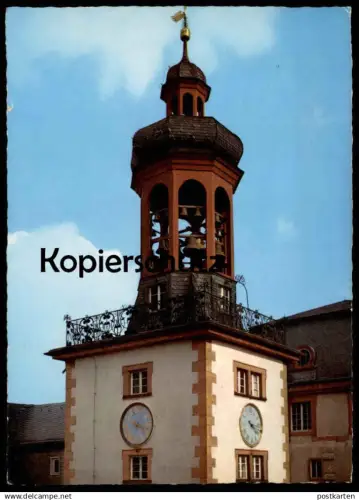 ÄLTERE POSTKARTE DARMSTADT SCHLOSS-GLOCKENSPIEL Glocke Glocken bell bells cloche cloches cpa postcard AK Ansichtskarte