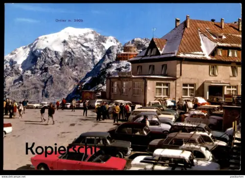 ÄLTERE POSTKARTE PASSO DELLO STELVIO STILFSERJOCHPASS KARMANN GHIA VW KÄFER OPEL Ansichtskarte postcard cpa AK