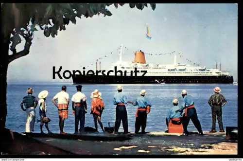 ÄLTERE POSTKARTE TURBINEN-SCHNELLDAMPFER BREMEN NORTH GERMAN LLOYD STEAMER SHIP STEAMSHIP SCHIFF DAMPFER postcard AK cpa