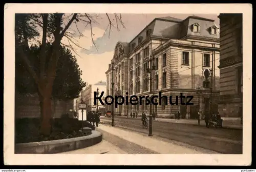 ALTE POSTKARTE BERLIN BIBLIOTHEK DES KUNSTGEWERBE-MUSEUMS Schild Einfahrt Library Bibliotheque Ansichtskarte AK postcard