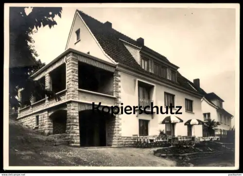 ALTE POSTKARTE KLEINALMERODE HOTEL PENSION RICHARD KURTH WITZENHAUSEN HESSEN Ansichtskarte AK postcard cpa