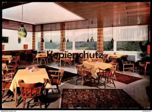 ÄLTERE POSTKARTE BAD BERTRICH WALD-HOTEL CAFÉ MARIENHÖHE DIÄT-VERPFLEGUNG BESITZER W. KOHL Ansichtskarte cpa postcard