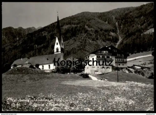 ÄLTERE POSTKARTE GIACOMO VAL AURINA ST. JAKOB AHRNTAL JACOB Italia Italien Ansichtskarte AK postcard cpa