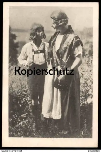 ALTE POSTKARTE TECKLENBURG DEUTSCHE HEIMATFESTSPIELE 1924 FREILICHTBÜHNE Festspiele Freilichtspiele cpa Ansichtskarte AK