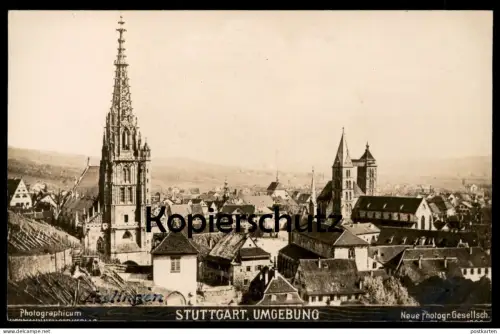 ALTE POSTKARTE STUTTGART UMGEBUNG ESSLINGEN JOSEPH KÜRSCHNER Ansichtskarte AK cpa postcard