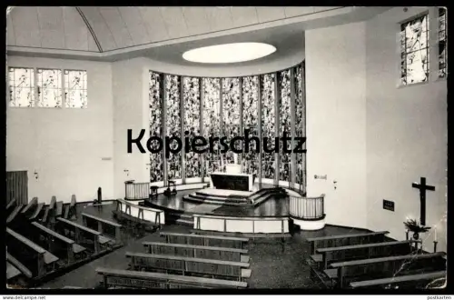 ÄLTERE POSTKARTE SIEGBURG KALDAUEN PFARRE HEILIGE OSTERKOMMUNION 1960 Ansichtskarte postcard cpa AK