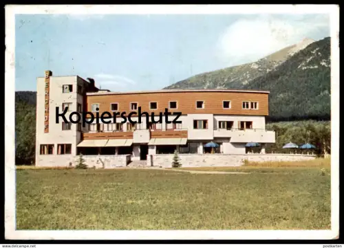 ALTE POSTKARTE SEEFELD 1942 TIROL HOTEL BERGHOF AK Ansichtskarte postcard cpa