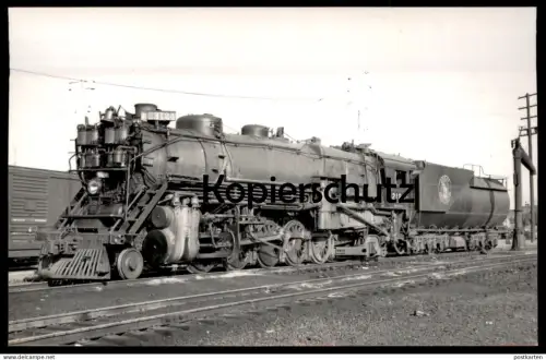 ALTE ORIGINAL POSTKARTE DAMPFLOK 2124 GREAT NORTHERN USA LOKOMOTIVE locomotive à vapeur steam train AK postcard cpa