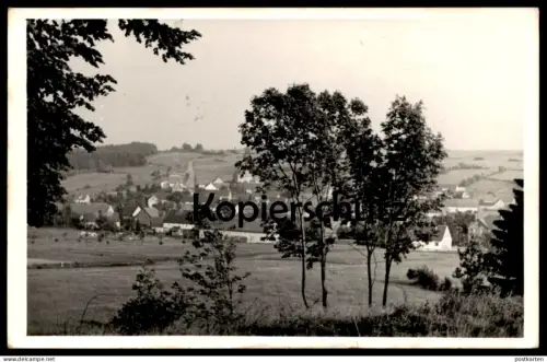 ALTE POSTKARTE LANZENHAIN IM VOGELSBERG PANORAMA HERBSTEIN HESSEN Ansichtskarte AK cpa postcard