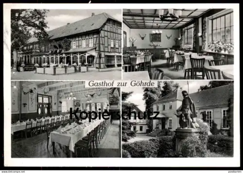 ÄLTERE POSTKARTE GASTHOF ZUR GÖHRDE EWALD SCHRÖDER ÜBER DAHLENBURG ELBTALAUE Dannenberg Hitzacker AK postcard cpa