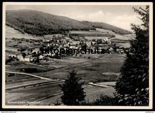 ALTE POSTKARTE SOMMERFRISCHE HESSELBACH PANORAMA WITTGENSTEIN BAD LAASPHE Ansichtskarte AK cpa postcard